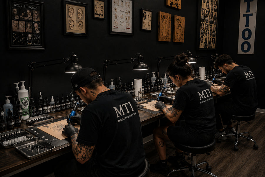 Train in a Structured Miami Beach Tattoo School Setting
